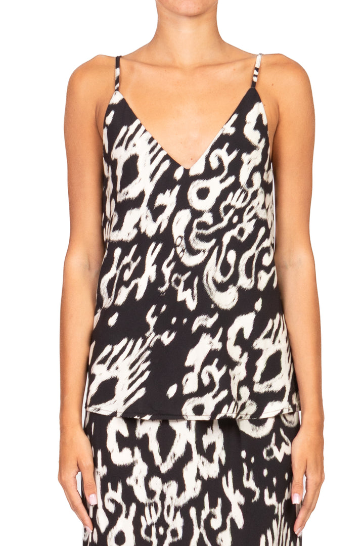 Vicolo - Top bretella fantasia Art. TD3229