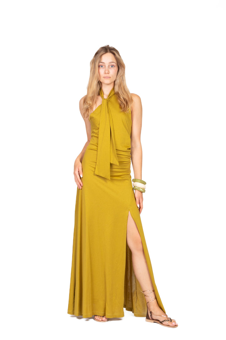 Dixie - Abito monospalla con fusciacca Art. A262W209