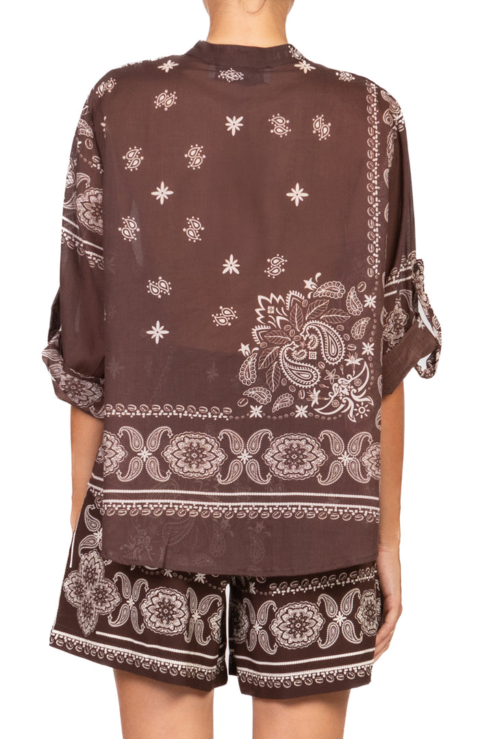 Have One - Camicia mussola fantasia Art. CMA-N434