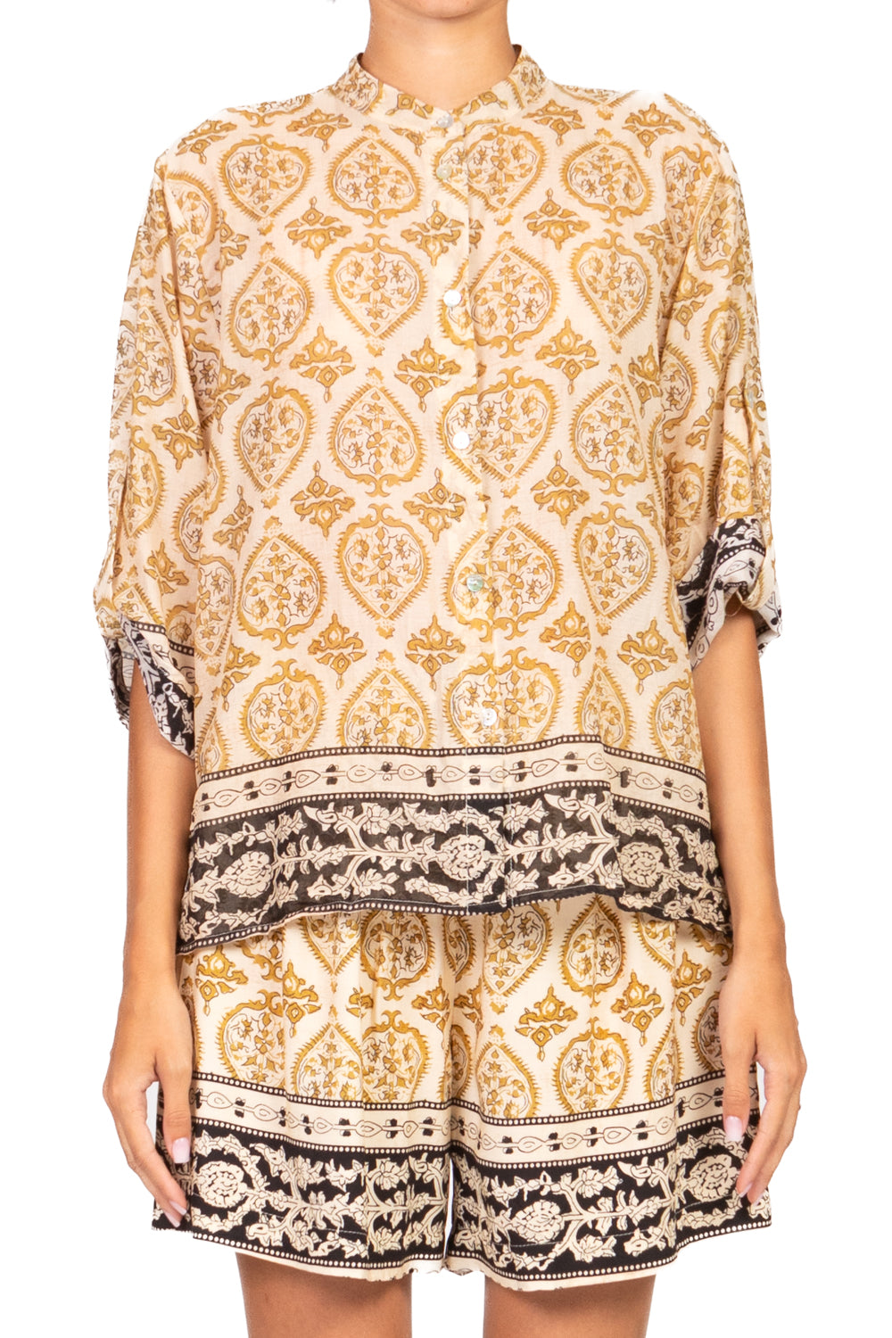 Have One - Camicia mussola fantasia Art. CMA-N443