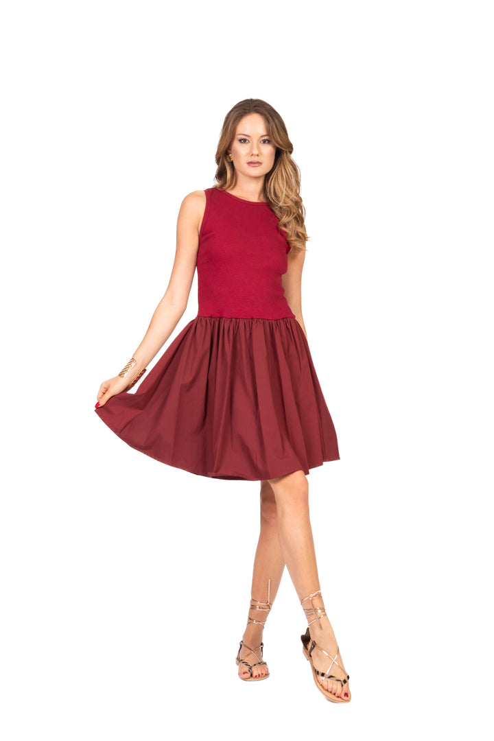 Tensione In - Abito mini canotta costine Art. 37264
