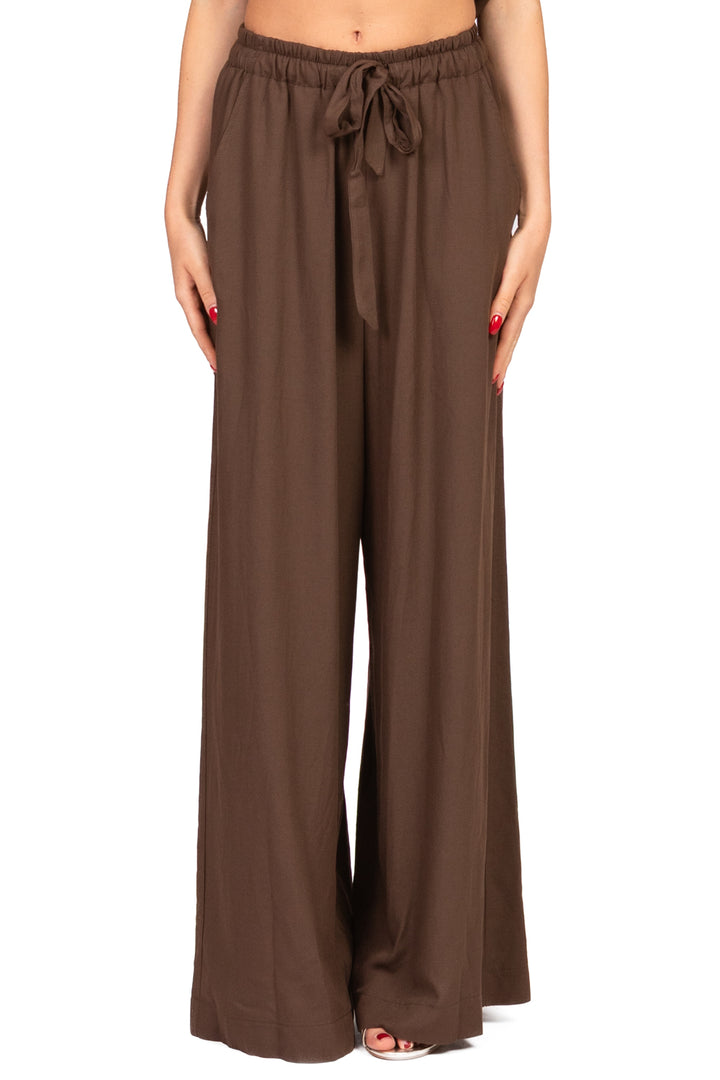 Tensione In - Pantalone palazzo con coulisse  Art. SS251232