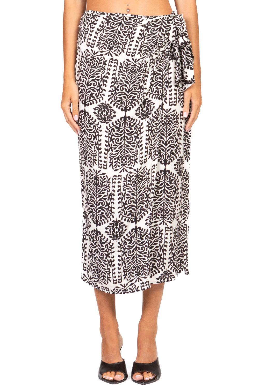 Tensione In - Gonna pareo fantasia con nodo Art. N50284AT