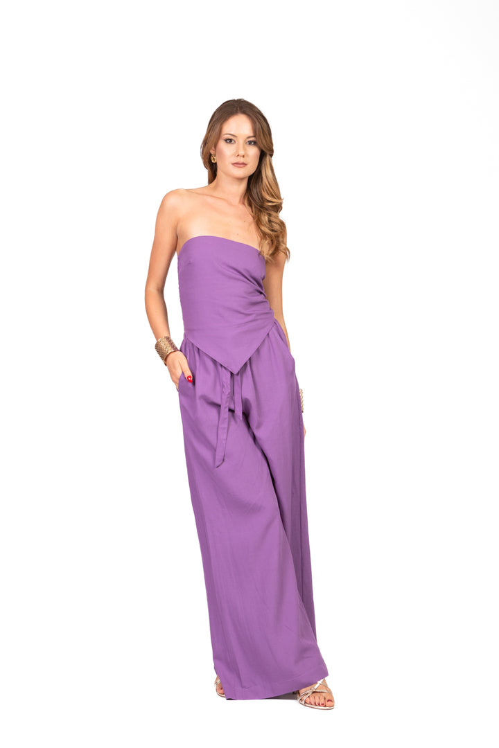 Tensione In - Pantalone palazzo con coulisse  Art. SS251232