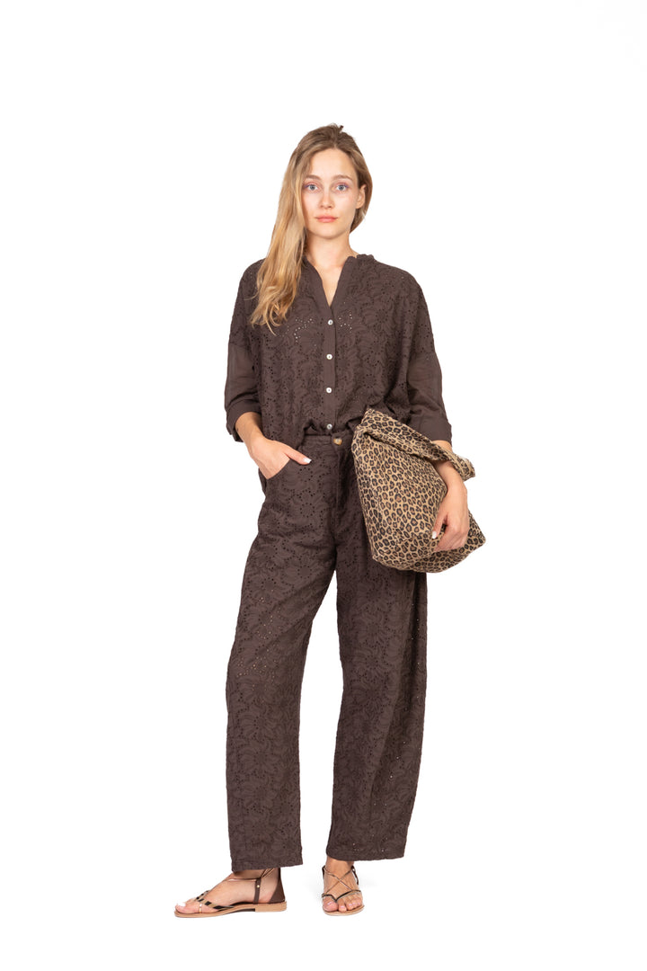 Tensione In - Camicia pizzo san gallo Art. S25CI75