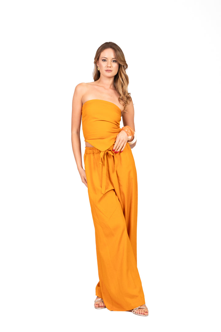 Tensione In - Pantalone palazzo con coulisse  Art. SS251232