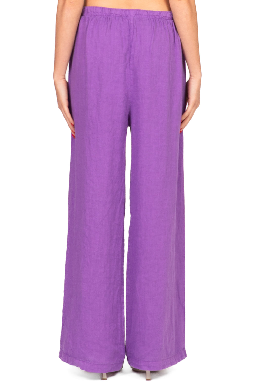 Tensione In - Pantalone in lino con coulisse Art. S25PI61