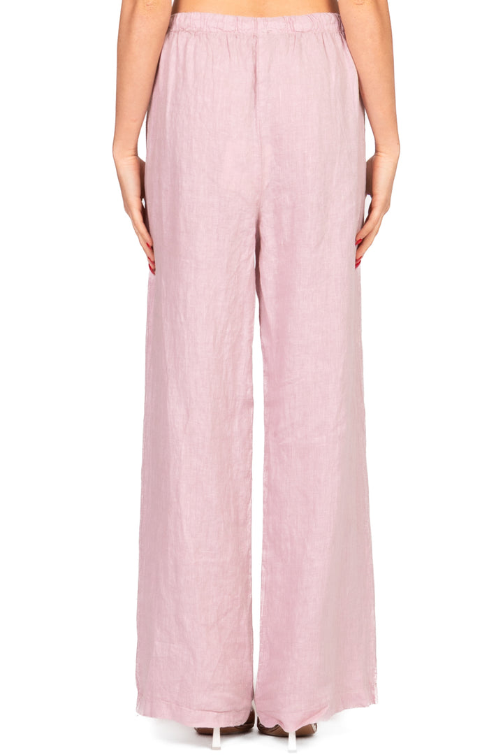 Tensione In - Pantalone in lino con coulisse Art. S25PI61