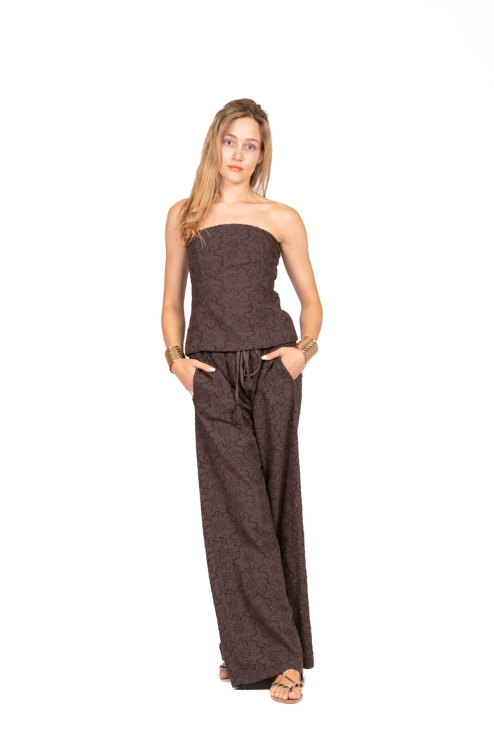 Tensione In - Top fascia pizzo san gallo Art. S25TI71