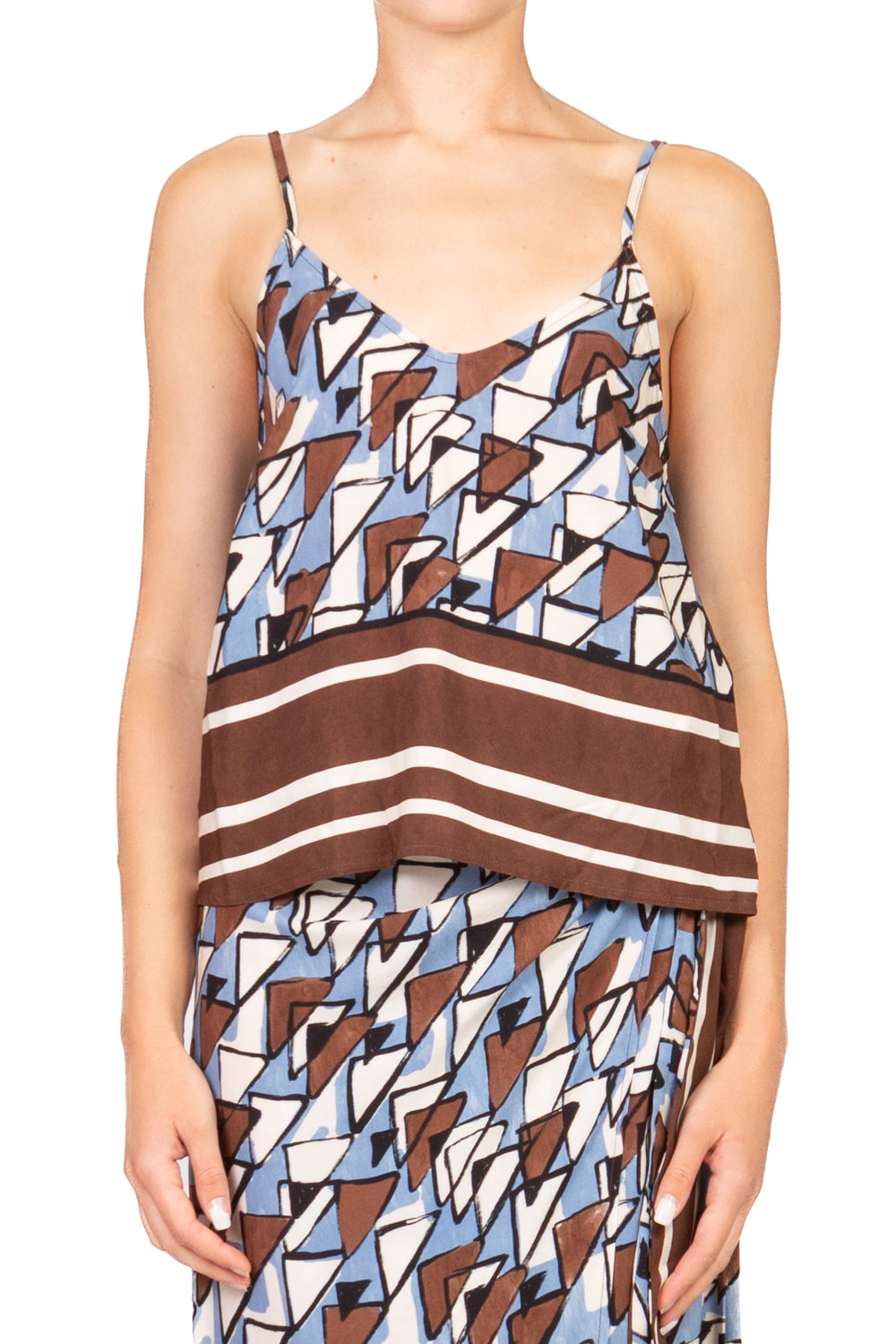 Tensione In - Top bretellina fantasia Art. SS251238