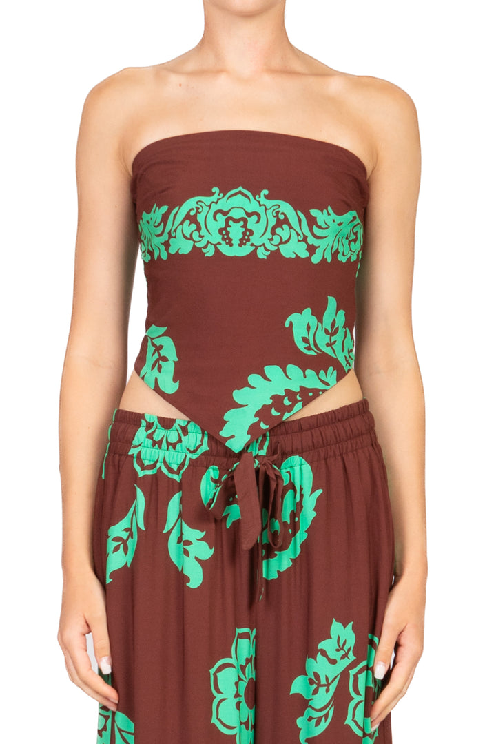 Tensione In - Top foulard fantasia Art. SS251235