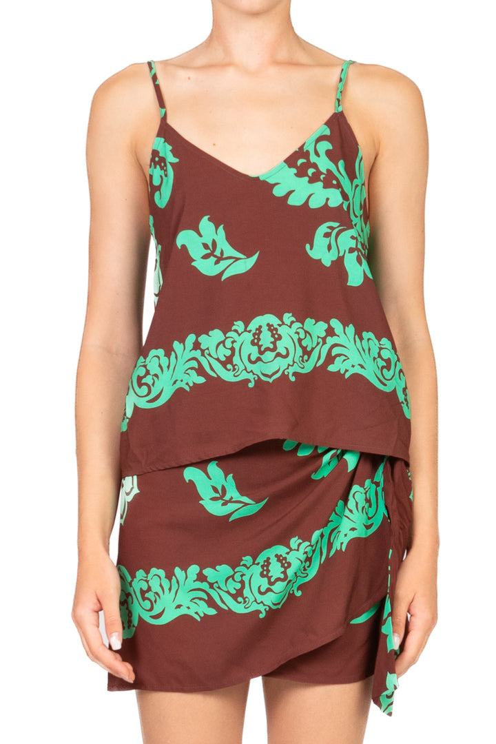 Tensione In - Top bretellina fantasia Art. SS251238