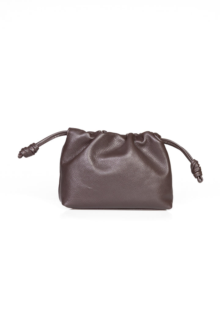 Upper - Borsa in pelle arricciata