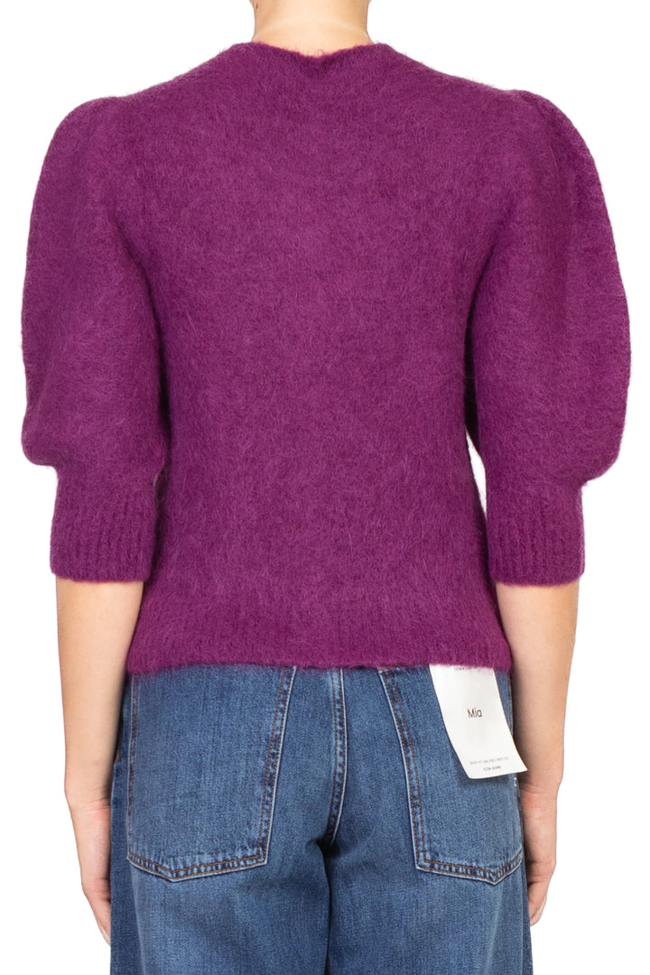 Kontatto - Cardigan in mohair manica palloncino Art. 3M0873C