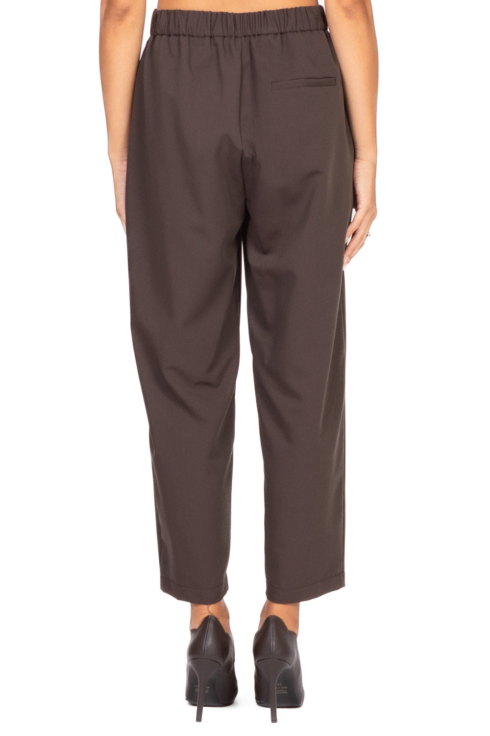 Vicolo - Pantalone carrot con elastico posteriore Art. TF0373