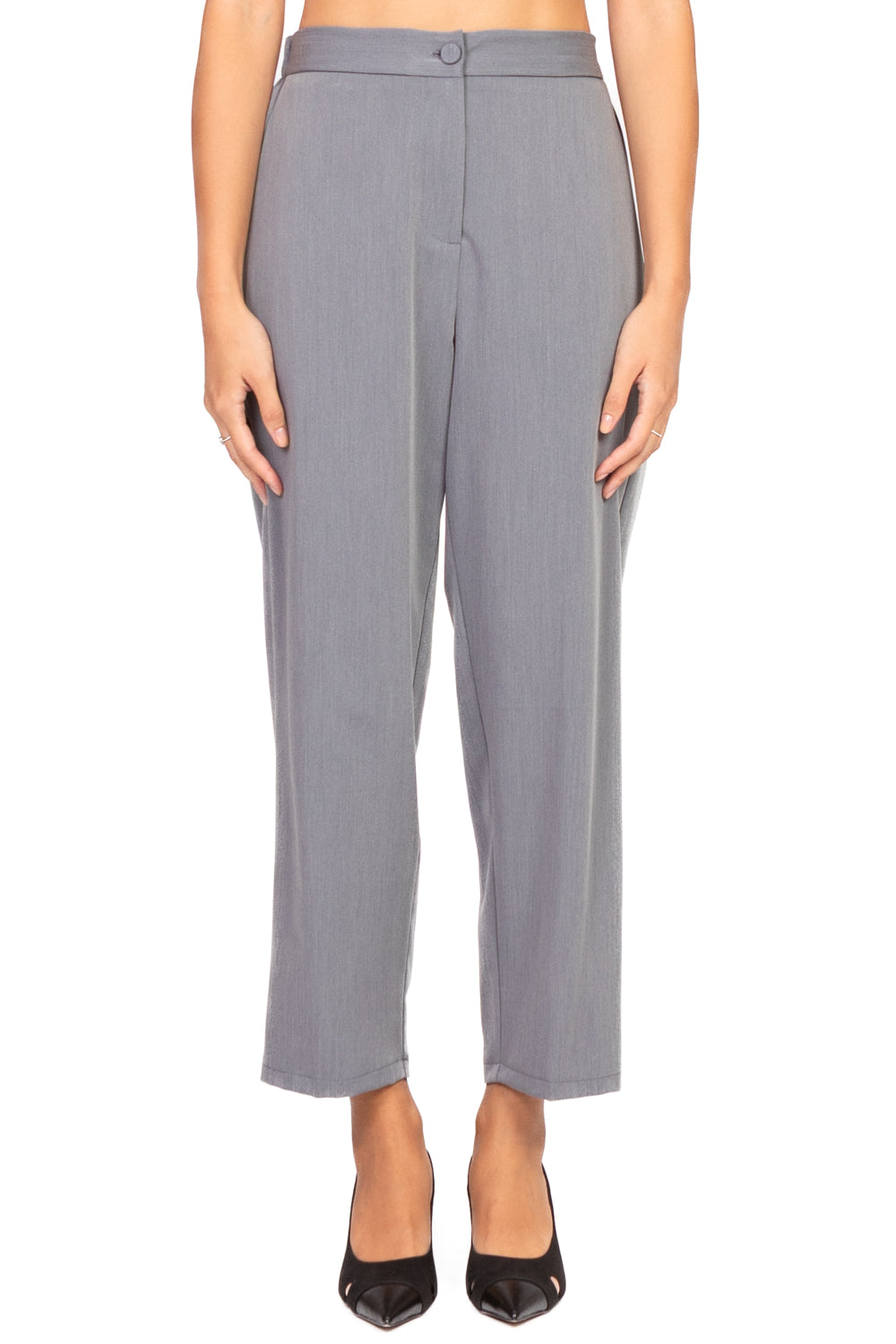 Vicolo - Pantalone carrot con elastico posteriore Art. TF0373