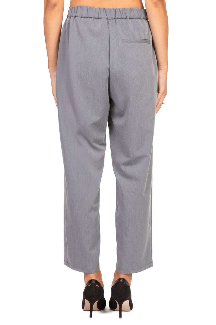 Vicolo - Pantalone carrot con elastico posteriore Art. TF0373