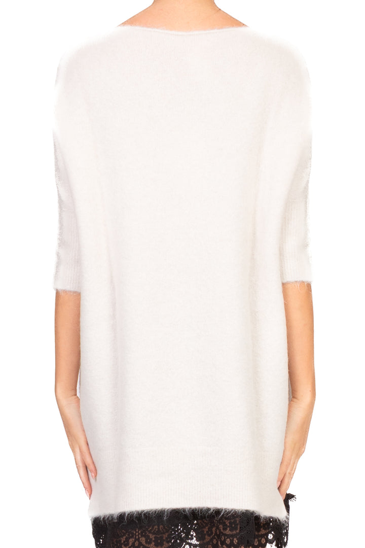 Kontatto - Maglia lunga in mohair mezza manica Art. 3M0872C