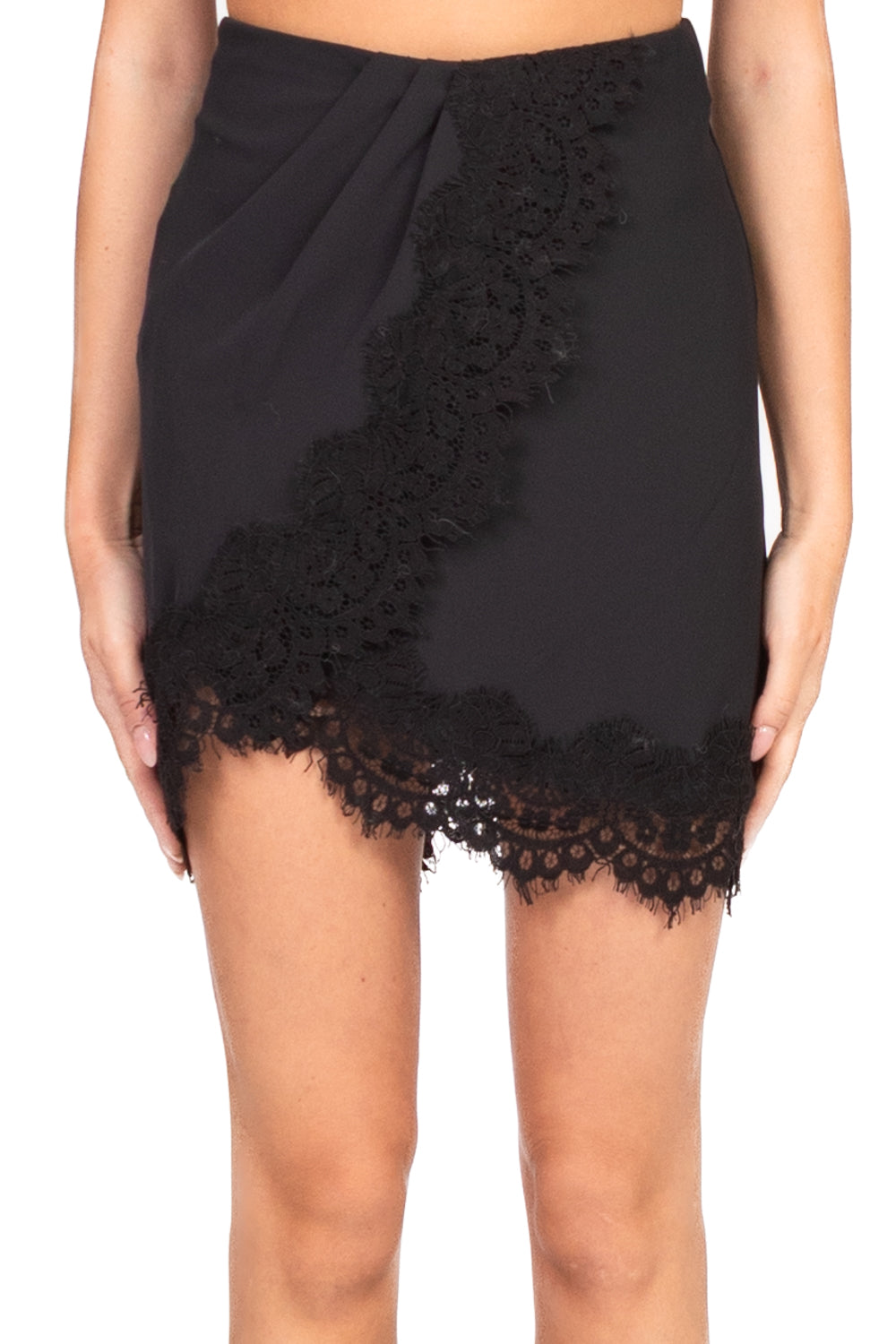Tensione In - Mini gonna con pizzo Art. FW250018