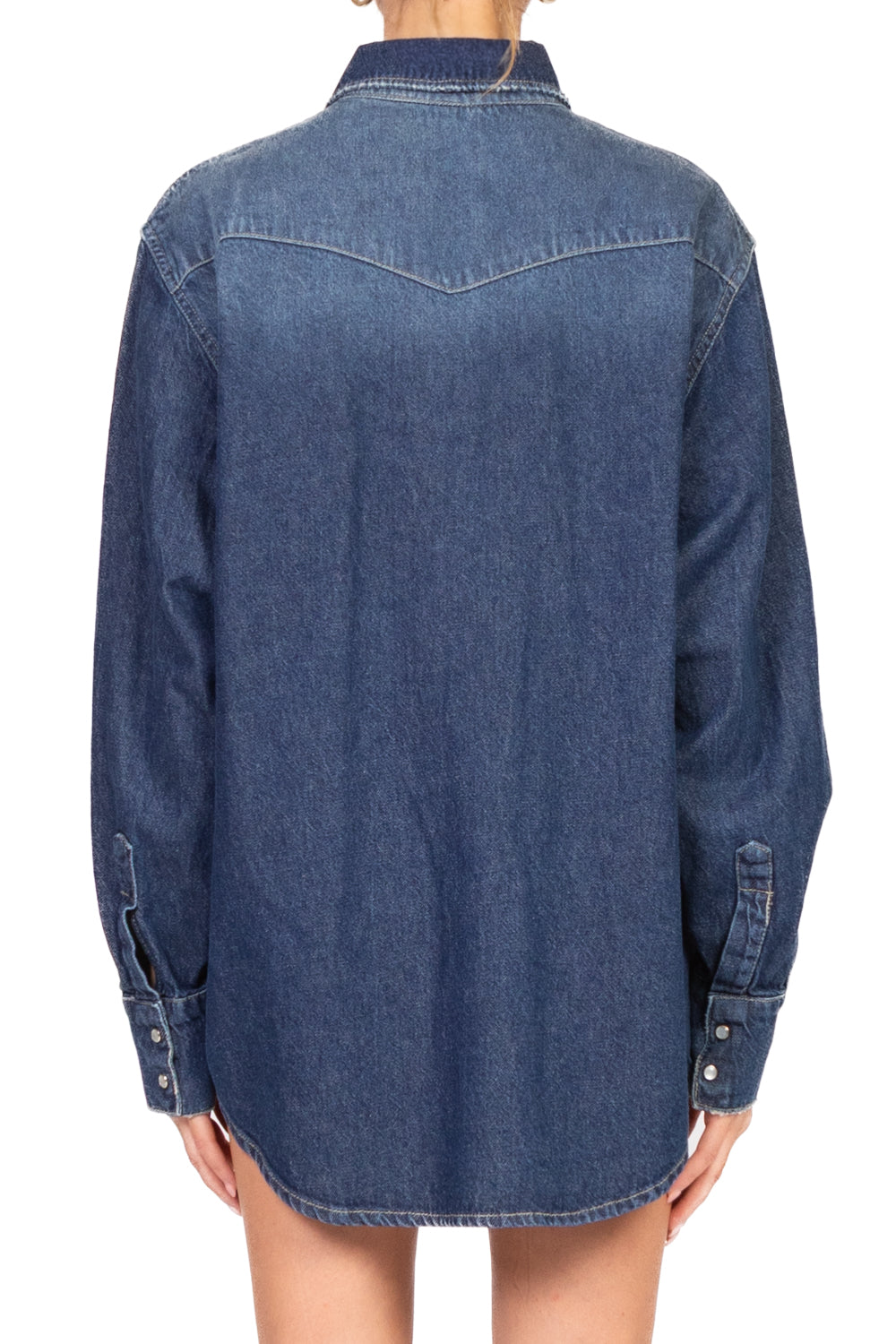 Tensione In - Camicia jeans over Art. SWEEG-BLU
