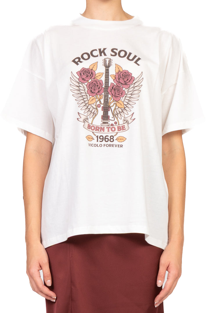 Vicolo - T-shirt over "Rock Soul" Art. RF0259