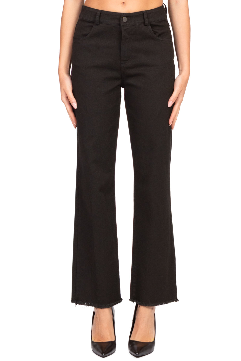 Tensione In - Jeans dritto sfrangiato Art. PA5365
