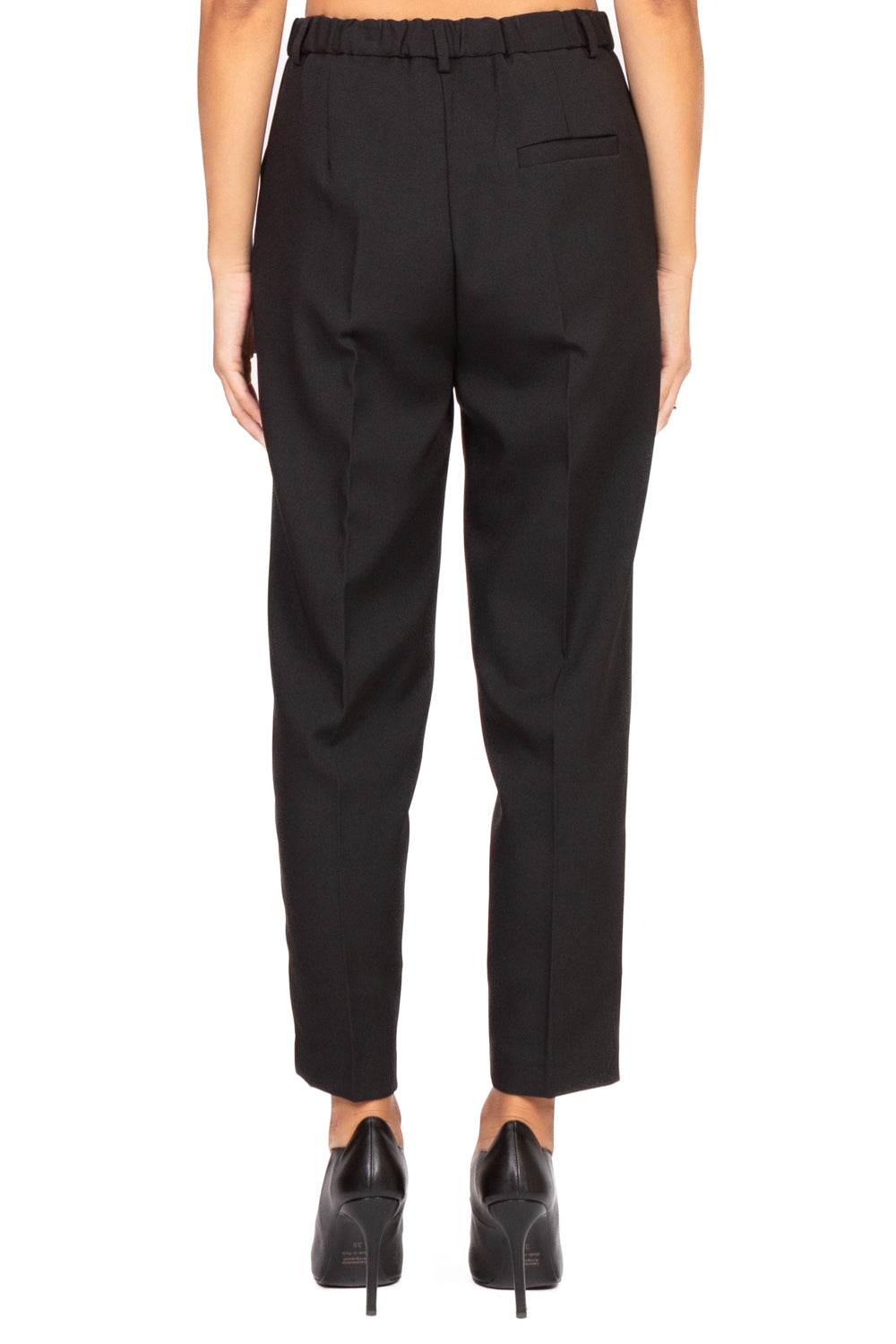 Vicolo - Pantalone carrot melangiato Art. TF0854
