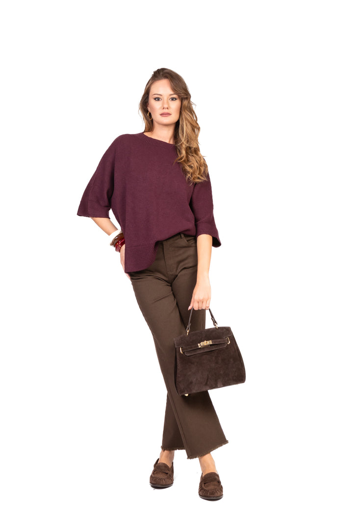 Tensione In - Maglia scatoletta manica 3/4 Art. D80885