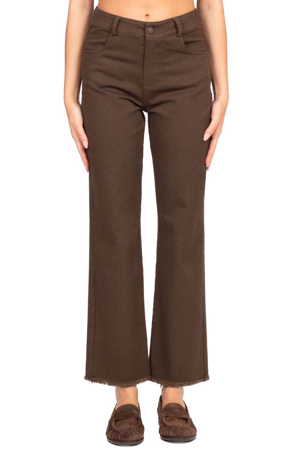 Tensione In - Jeans dritto sfrangiato Art. PA5365