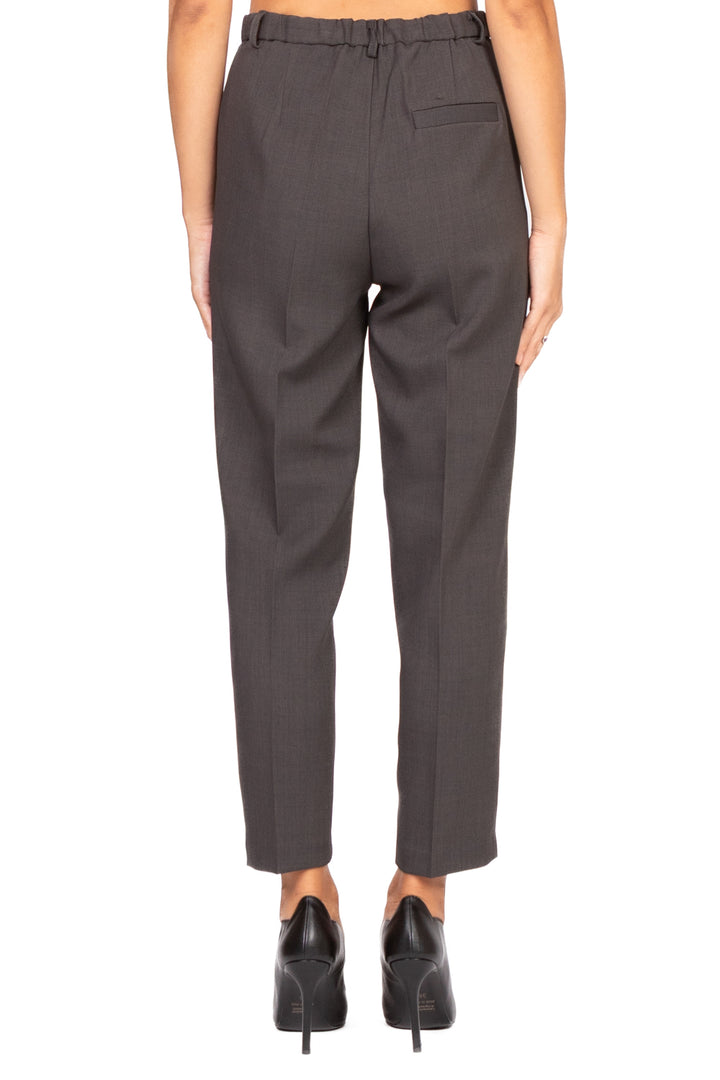 Vicolo - Pantalone carrot melangiato Art. TF0854