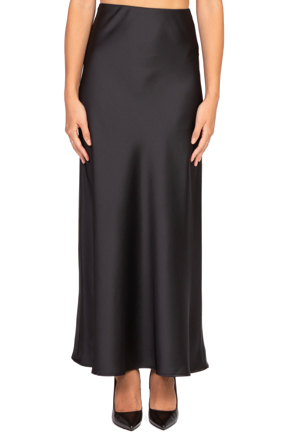Imperial - Gonna lunga in satin Art. GHN4KBA