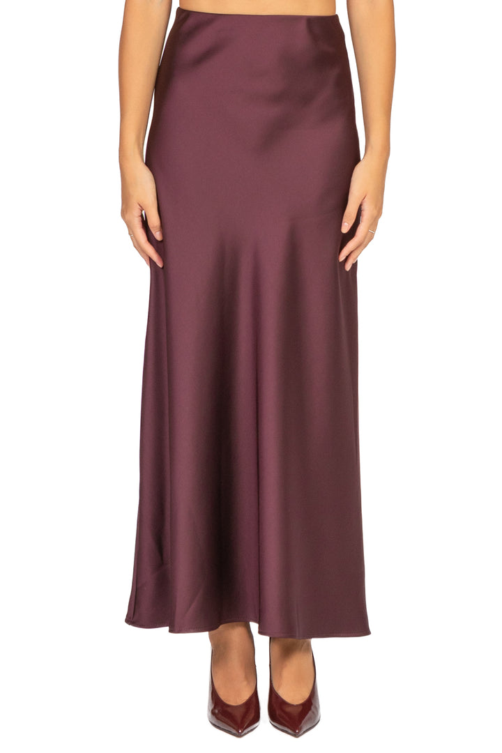 Imperial - Gonna lunga in satin Art. GHN4KBA