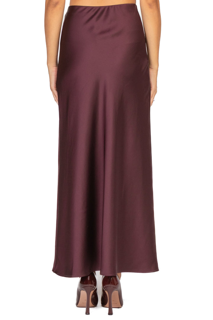 Imperial - Gonna lunga in satin Art. GHN4KBA