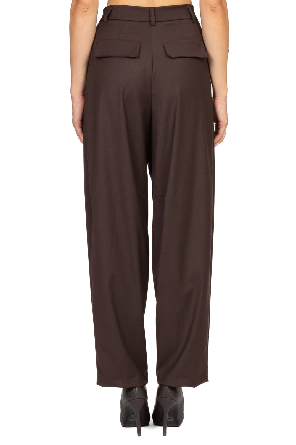 Tensione In - Pantalone barrel cucitura frontale Art. PT71AI25FL