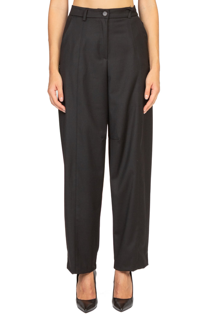 Tensione In - Pantalone barrel cucitura frontale Art. PT71AI25FL