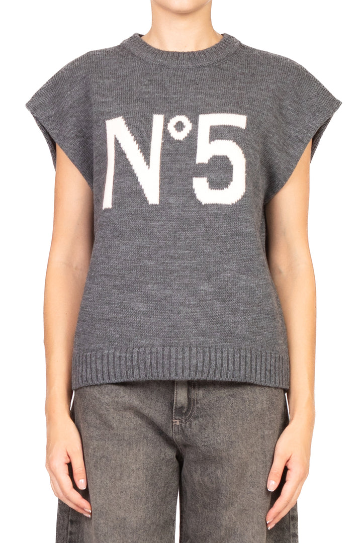 Tensione In - Gilet in maglia N5 Art. W5HMT10A400