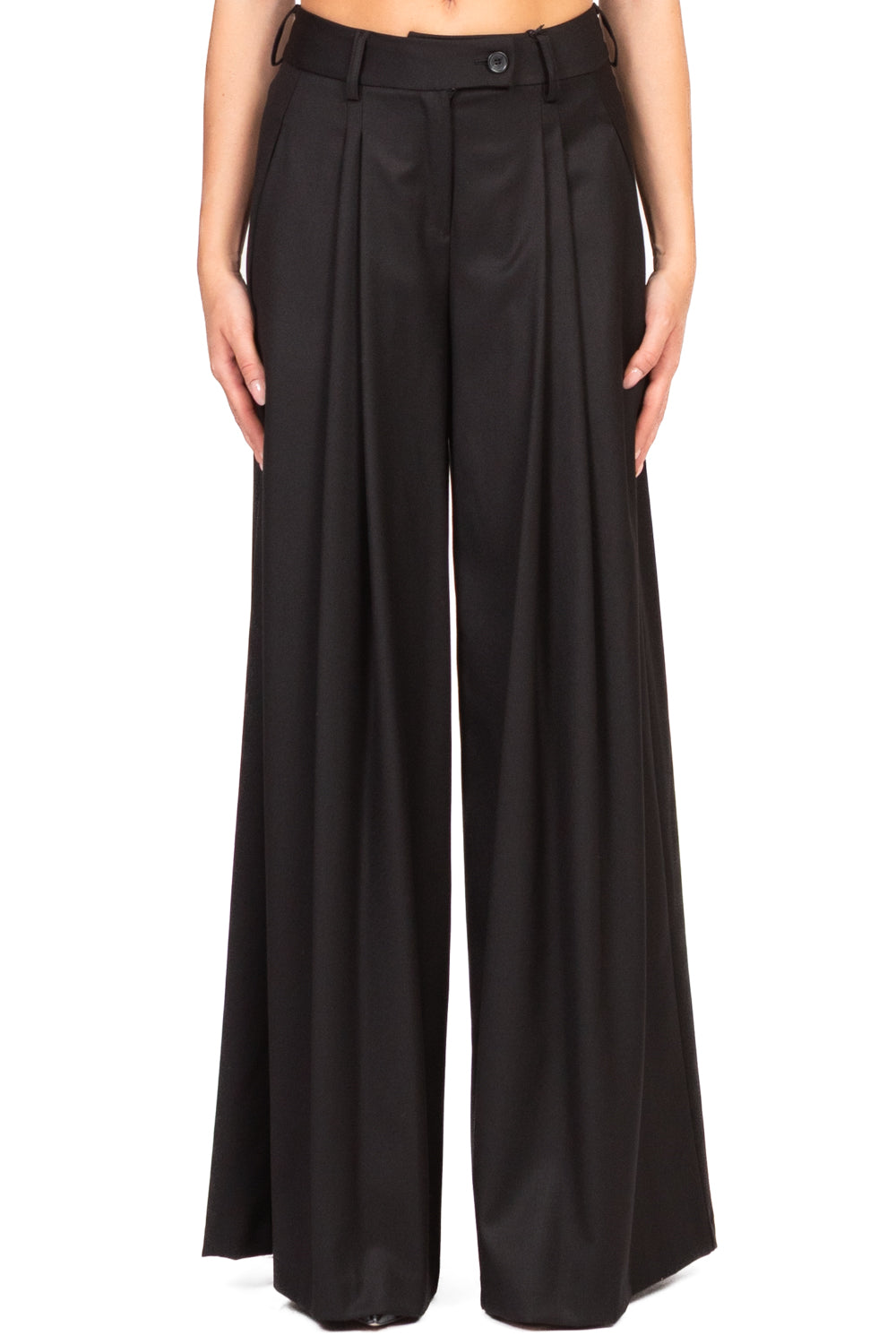 Tensione In - Pantalone palazzo con pinces Art. AN6540BISAI25FL