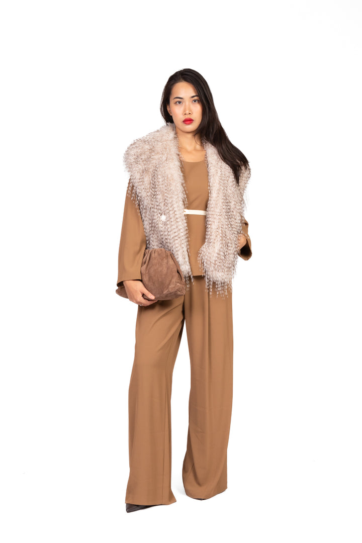 Dixie - Completo blusa e pantalone in crepe Art. C845Y049/P854Y095
