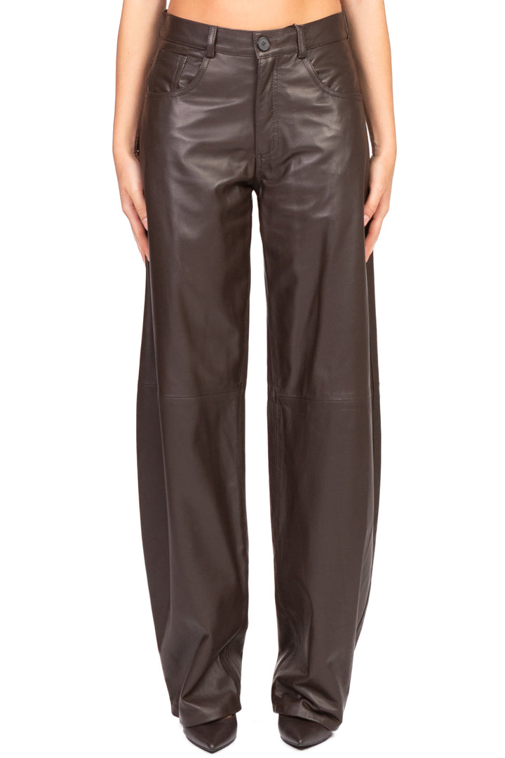 Vicolo - Pantalone in pelle balloon Art. TF0315