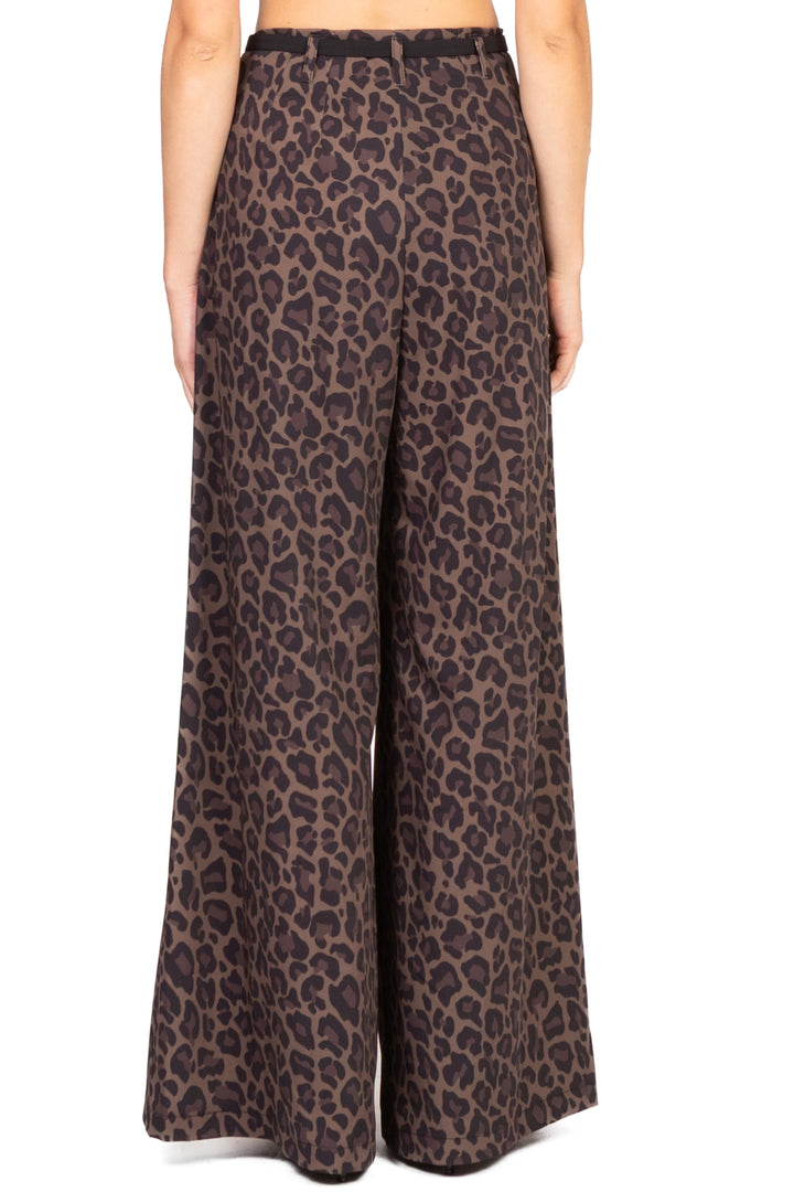 Imperial - Pantalone palazzo fluido maculato Art. P5Y9KILC