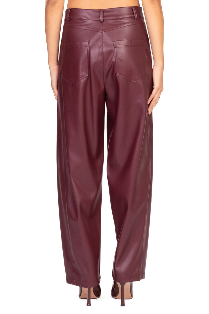 Tensione In - Pantalone ecopelle balloon Art. 26P573