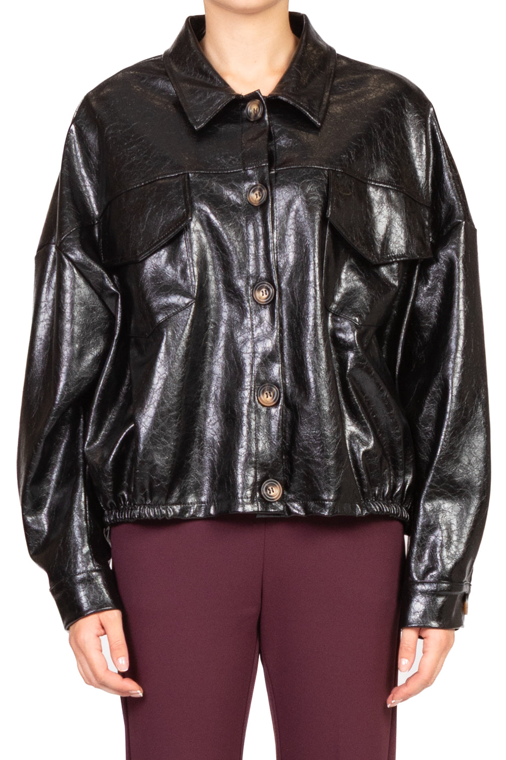 Have One - Giacca bomber ecopelle Art. KJK-P072