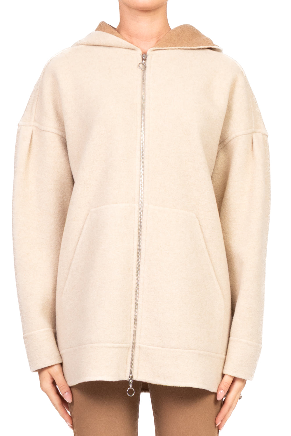 MM MaxMara - Giacca in maglia con cappuccio SOTTILE Art. 2526916018