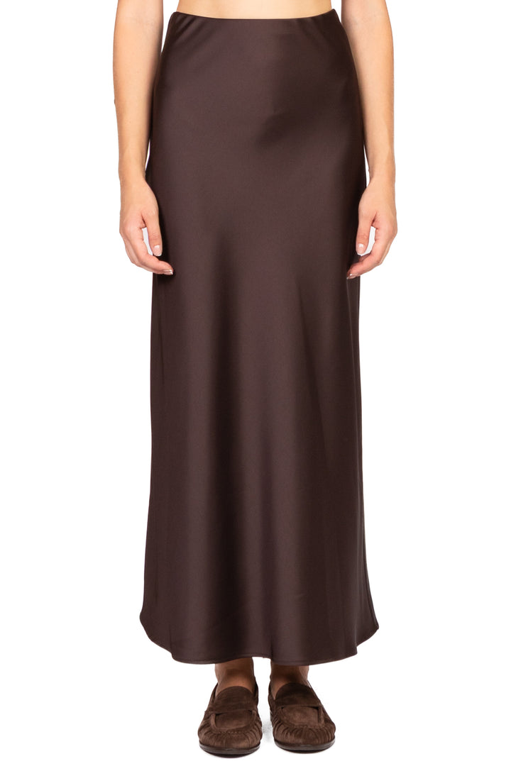 Imperial - Gonna lunga in satin Art. GHN4KBA