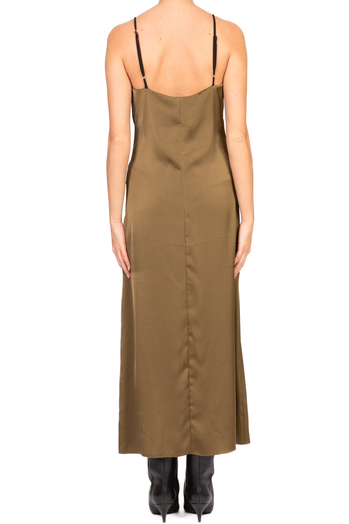 Tensione In - Abito satin con pizzo Art. FW250032