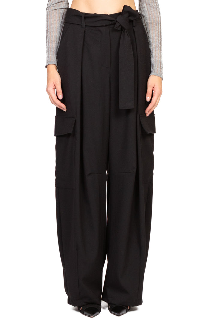 Tensione In - Pantalone barrel cargo Art. FW250036