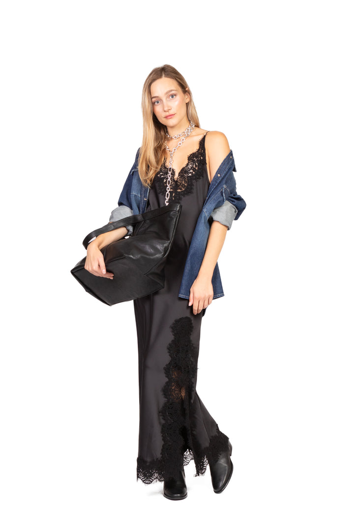 Tensione In - Abito sottoveste con pizzo Art. 37551