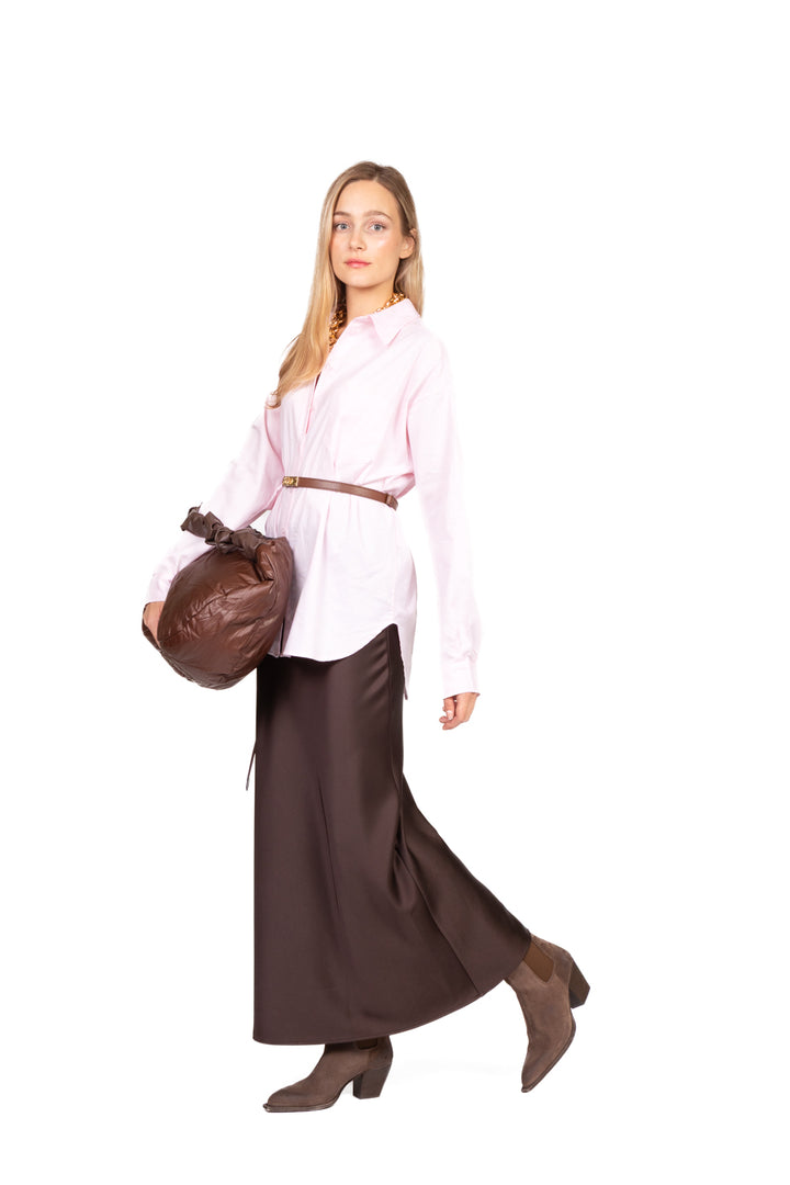 Tensione In - Camicia oxford over con taschino Art. W25C189