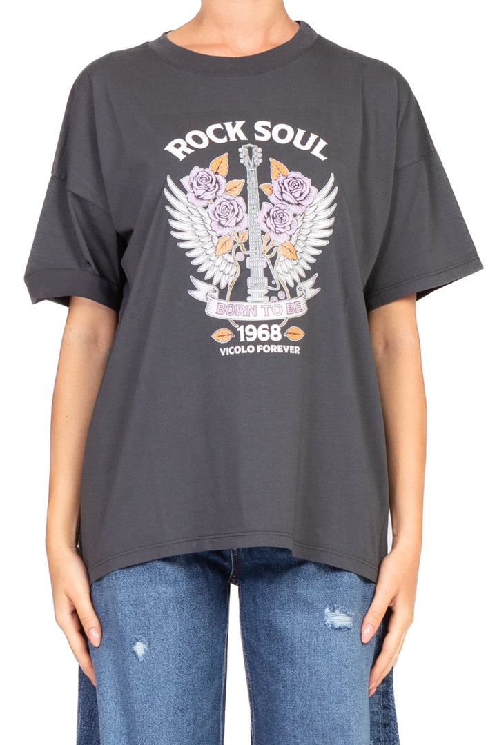 Vicolo - T-shirt over "Rock Soul" Art. RF0259
