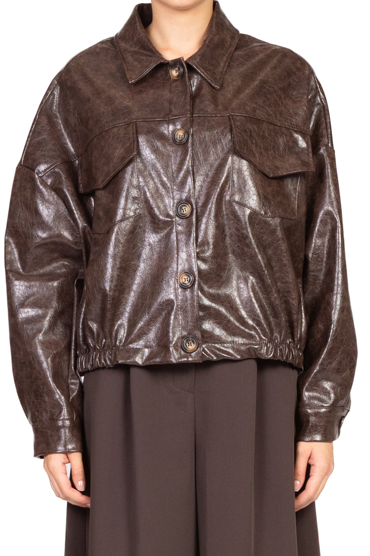 Have One - Giacca bomber ecopelle Art. KJK-P072